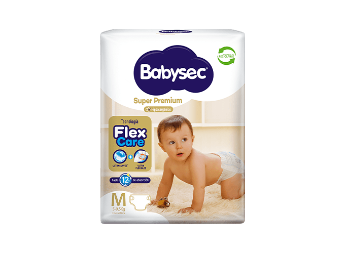 Pañales Babysec Super Premium M