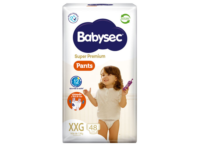 Pañales tipo Pants Babysec XXG