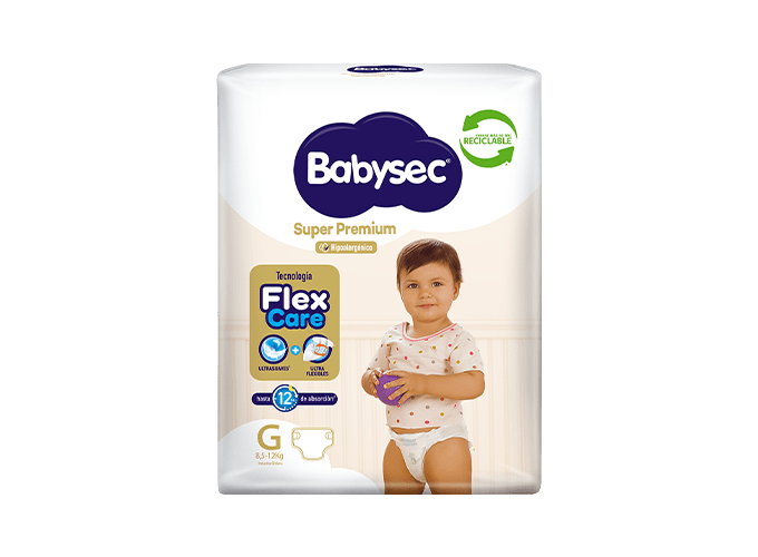 Pañales Babysec Premium G