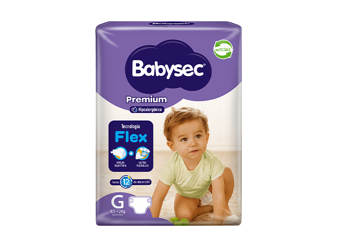 Pañales Babysec Premium G