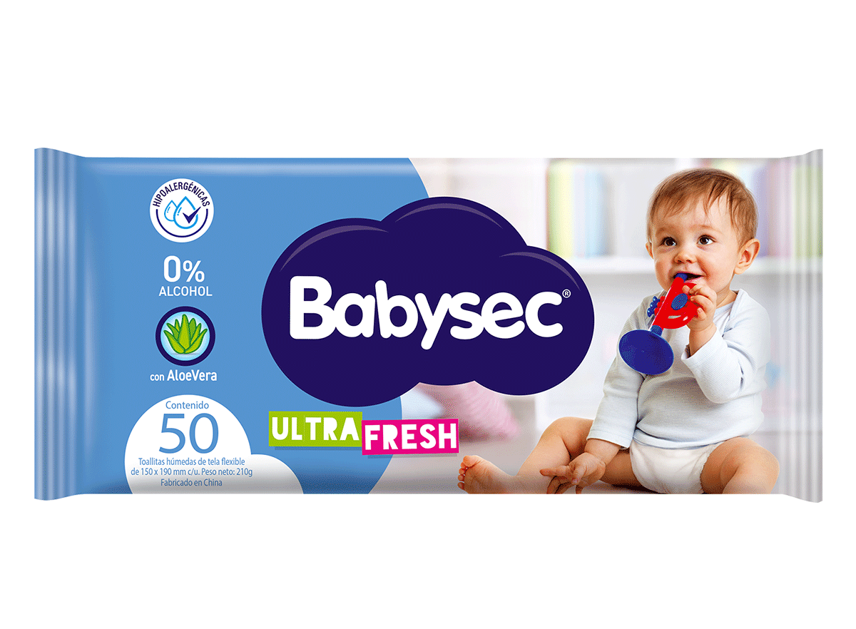 Toallitas húmedas Babysec Ultra