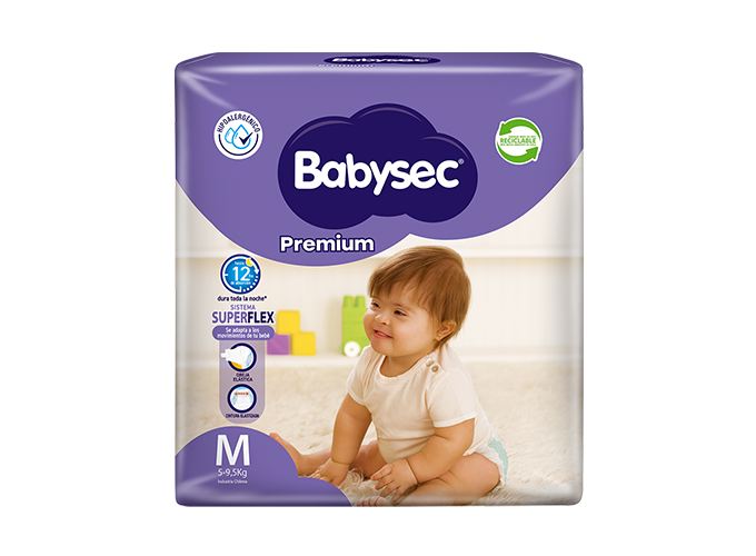 Pañales Babysec Premium M